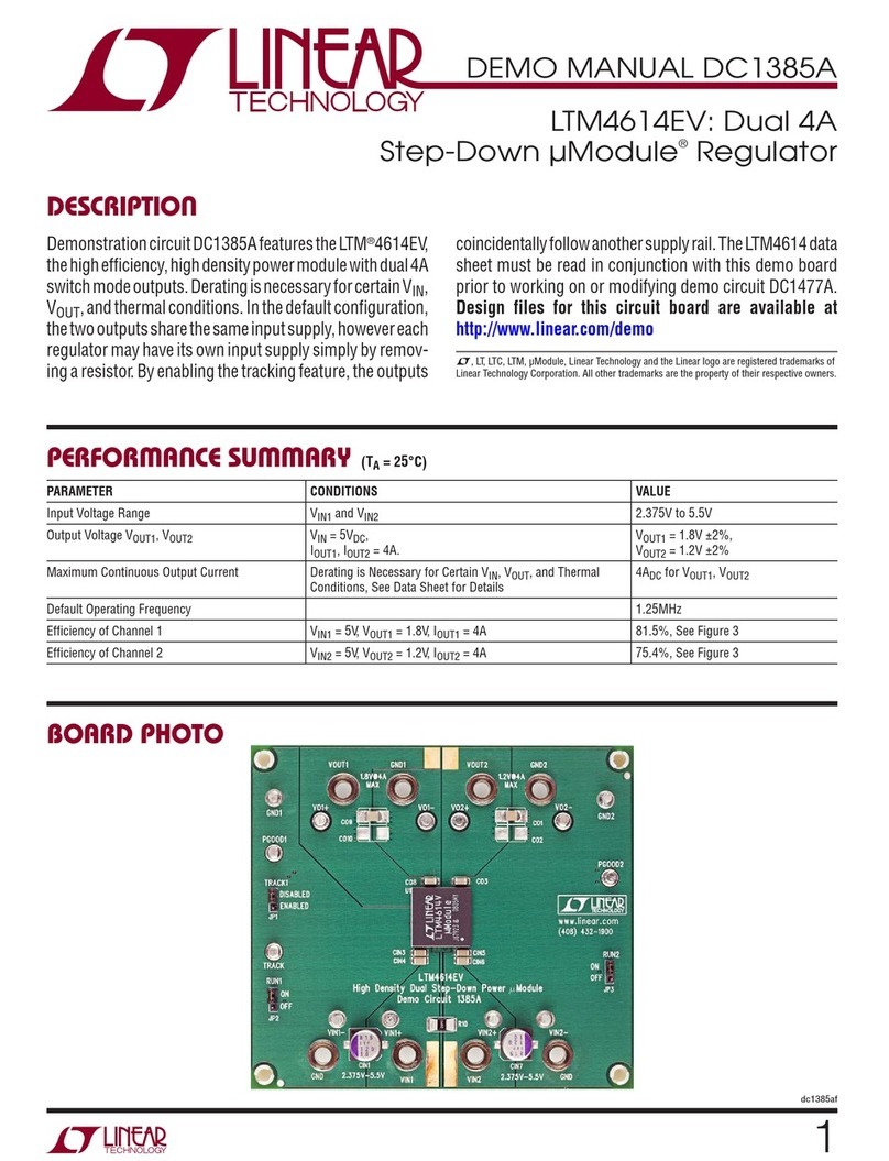 Linear Technology DC1385A Quick setup guide