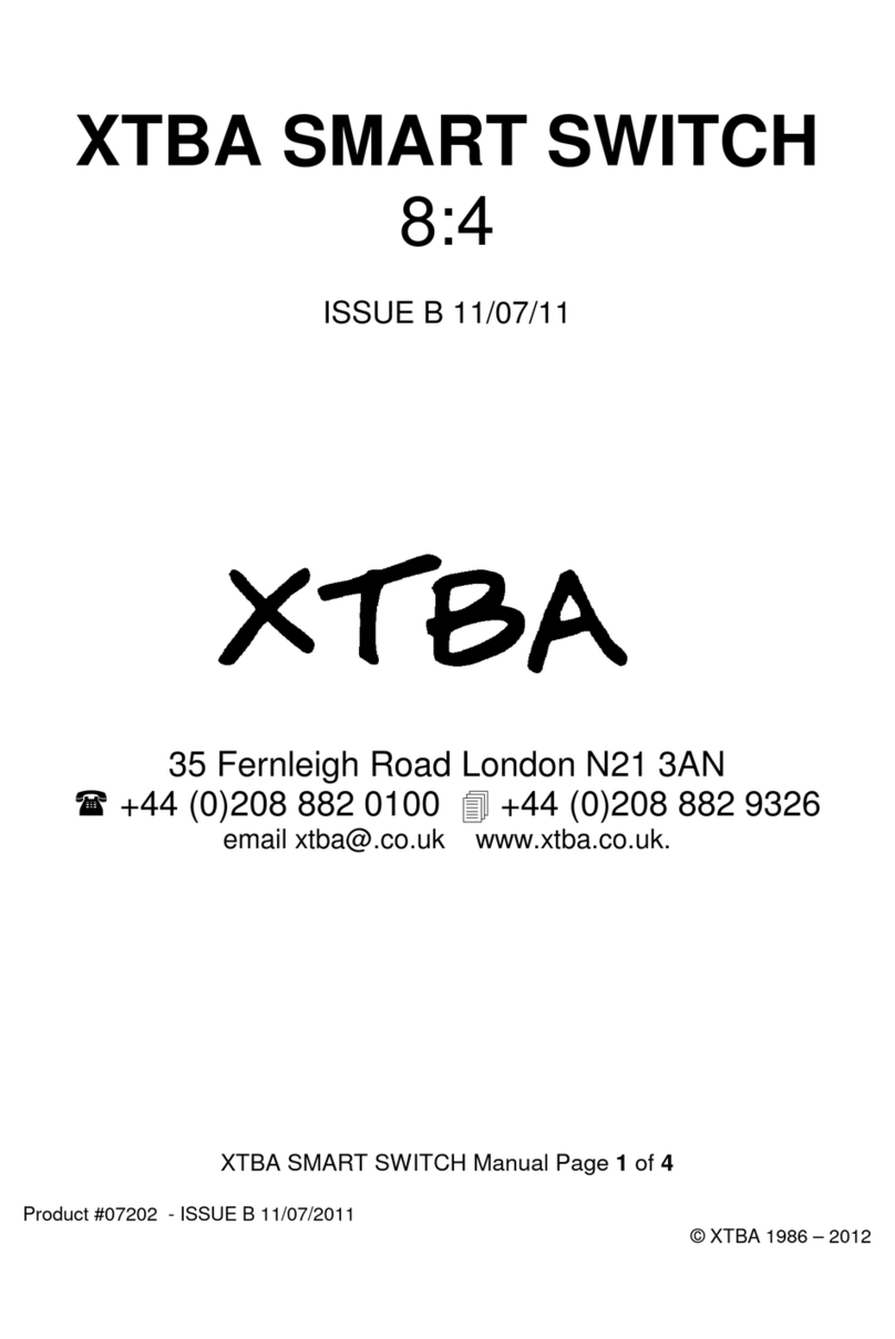 XTBA Smart Switch 8:4 manual