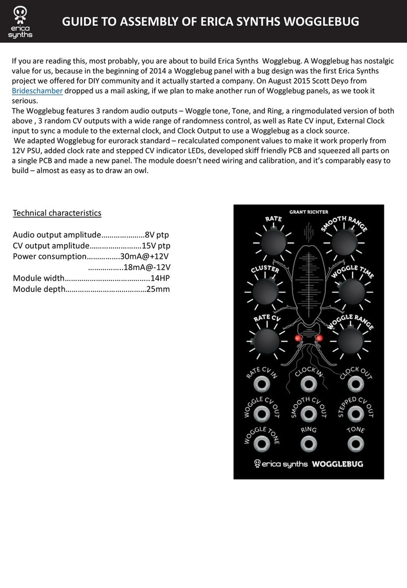 Erica Synths WOGGLEBUG User manual