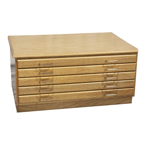Jack Richeson Flat File 880120 Assembly instructions Jack Richeson Flat File 880120 Assembly instructions