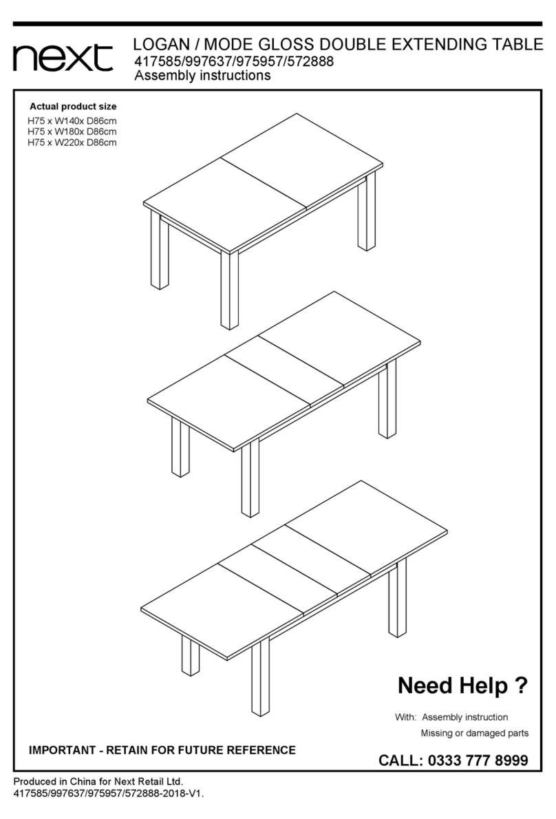 Next 417585 User manual