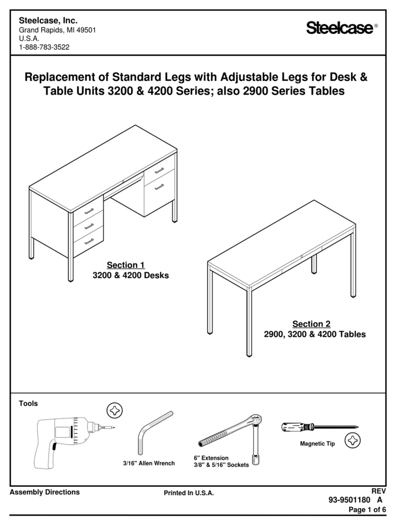 Steelcase 3200 Series Firmware update