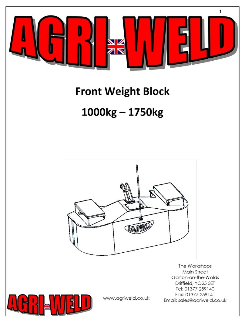 Agriweld Weight Block manual