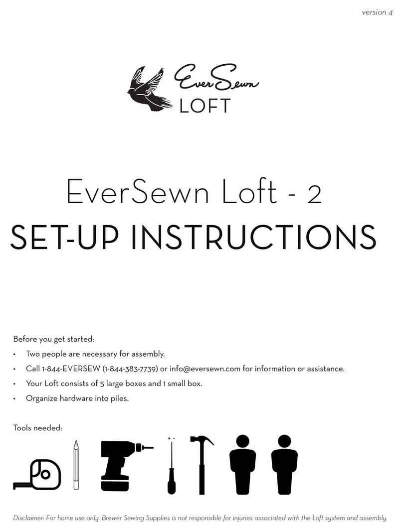 EverSewn Loft-2 Setup instructions EverSewn Loft-2 Setup instructions
