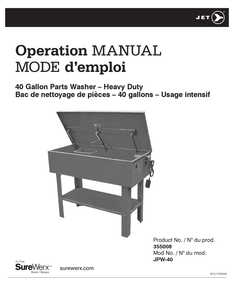 Surewerx Jet JPW-40 Operation manual