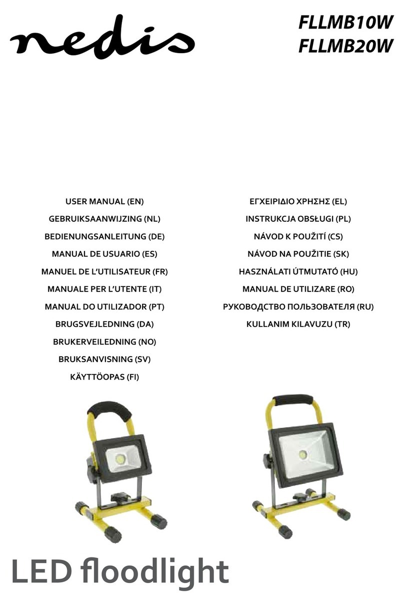 nedis FLLMB10W user manual