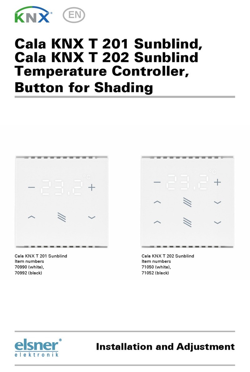 Elsner Cala KNX T 201 Sunblind Guide