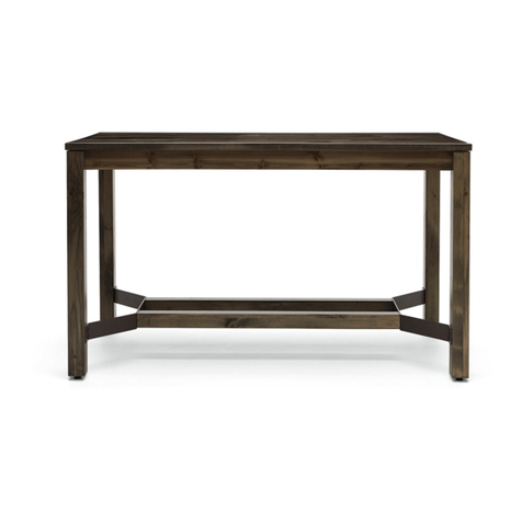 Allsteel Harvest Rustic Standing Height Table installation instructions Allsteel Harvest Rustic Standing Height Table installation instructions