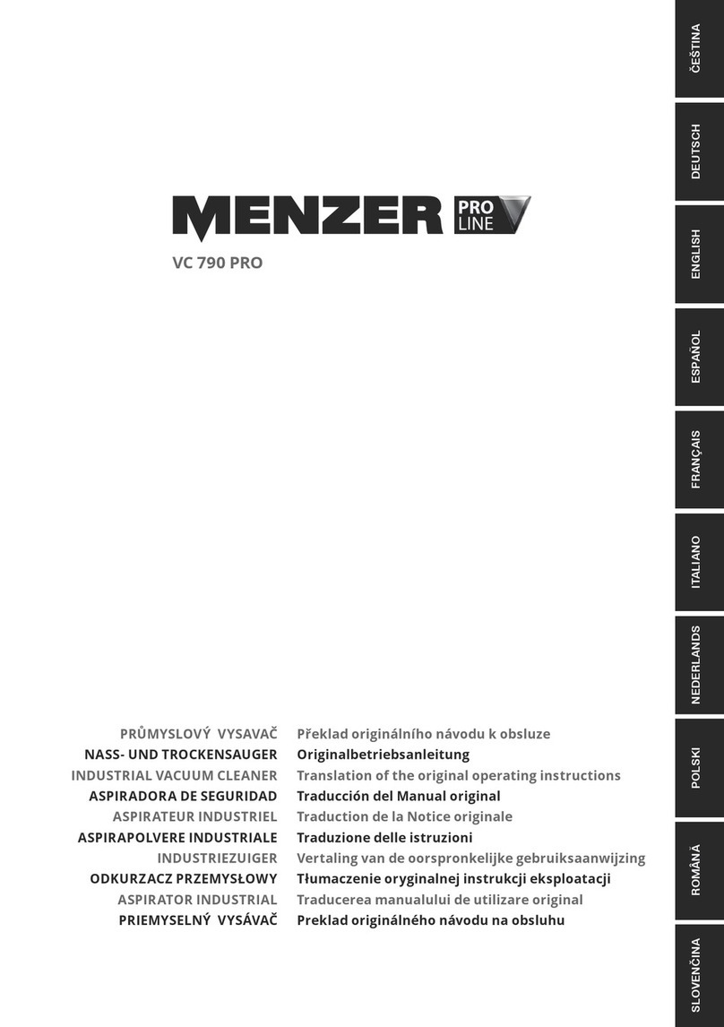 Menzer Pro Series Quick guide