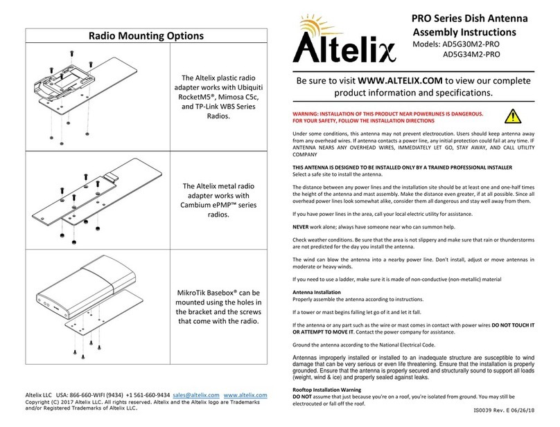 Altelix PRO Series Assembly instructions