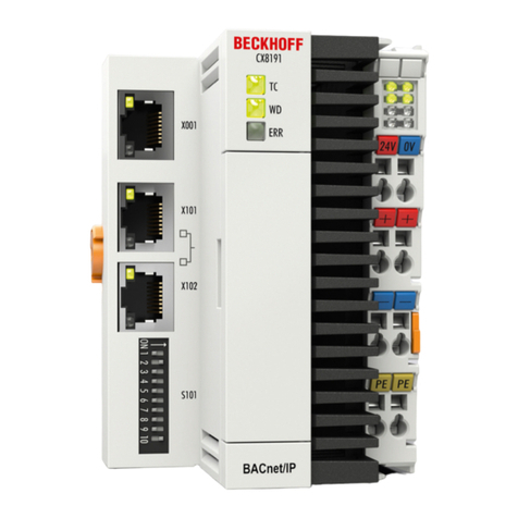 Beckhoff CX8191 manual