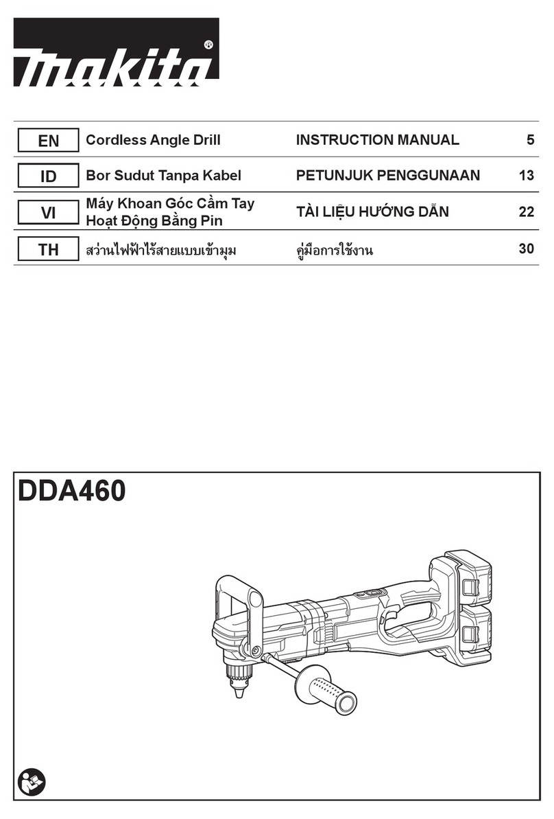 Makita DDA460 User manual Makita DDA460 User manual