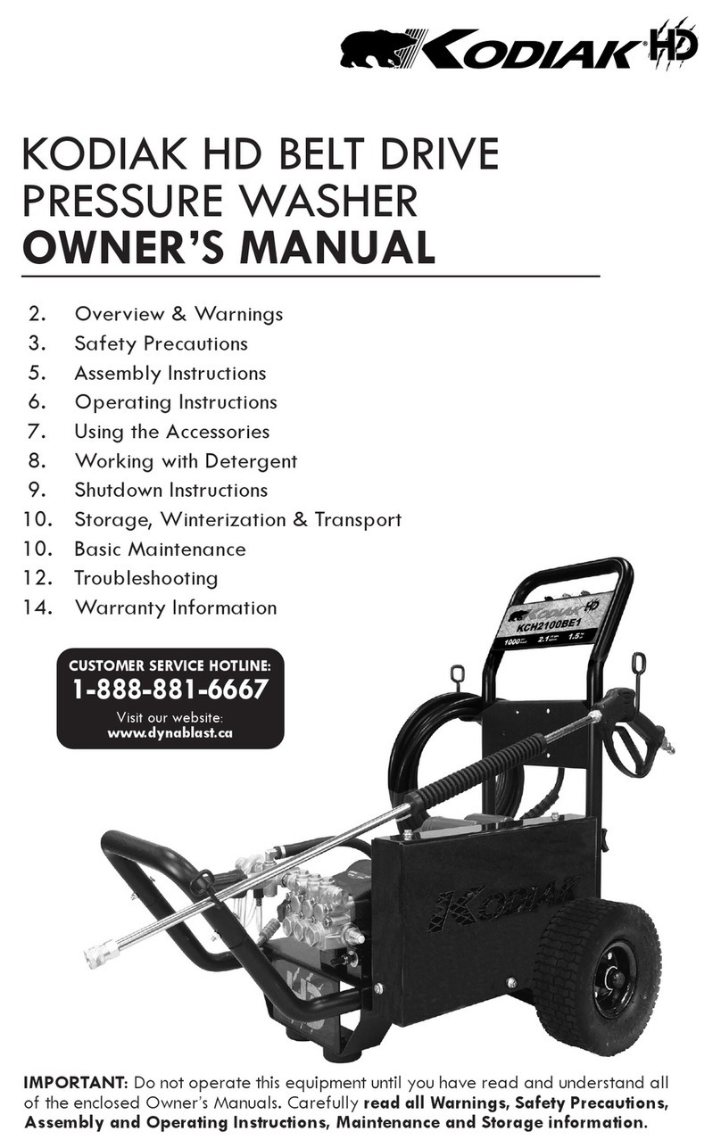 Kodiak KCH3100BE1 User manual