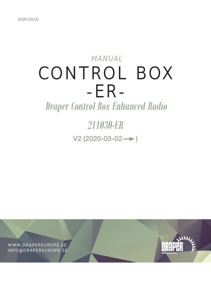 Draper ER Series User manual