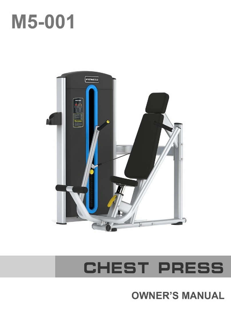 MBH Fitness M5-001 owner's manual