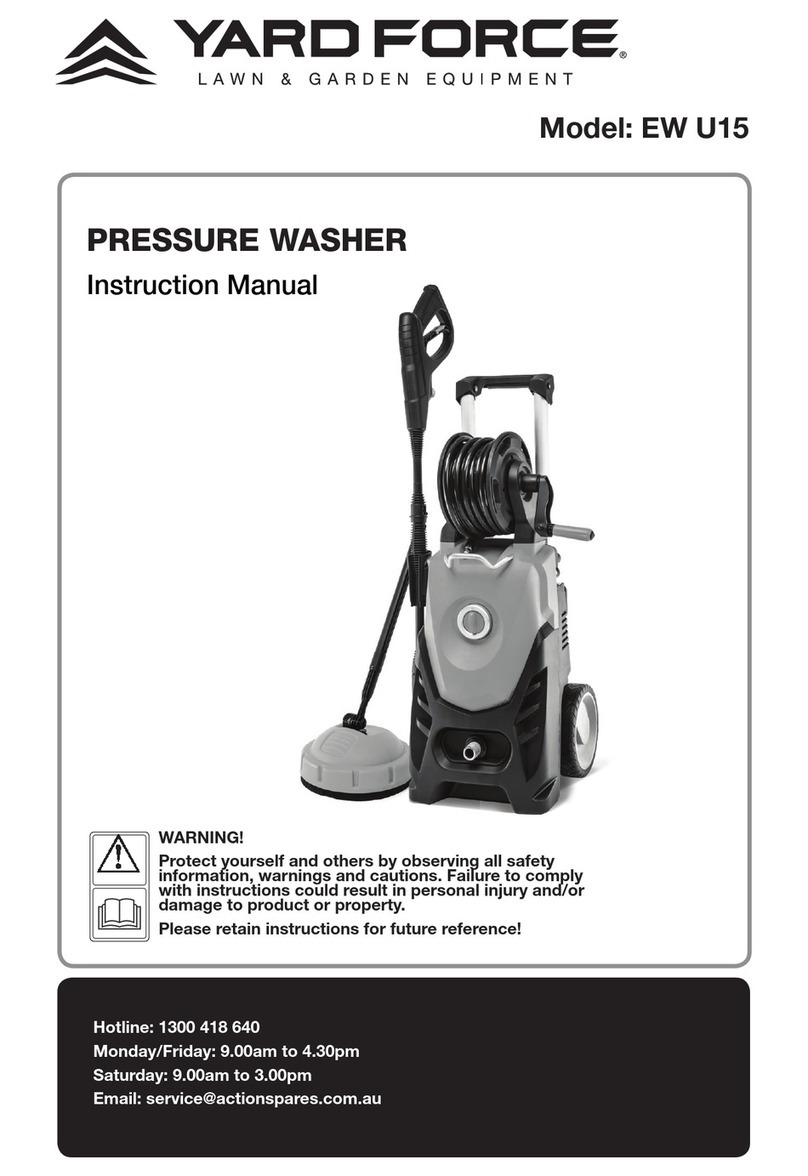 Yard force EW U15 instruction manual