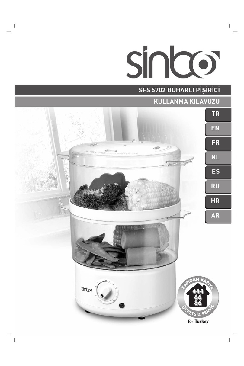 Sinbo SFS 5702 User manual