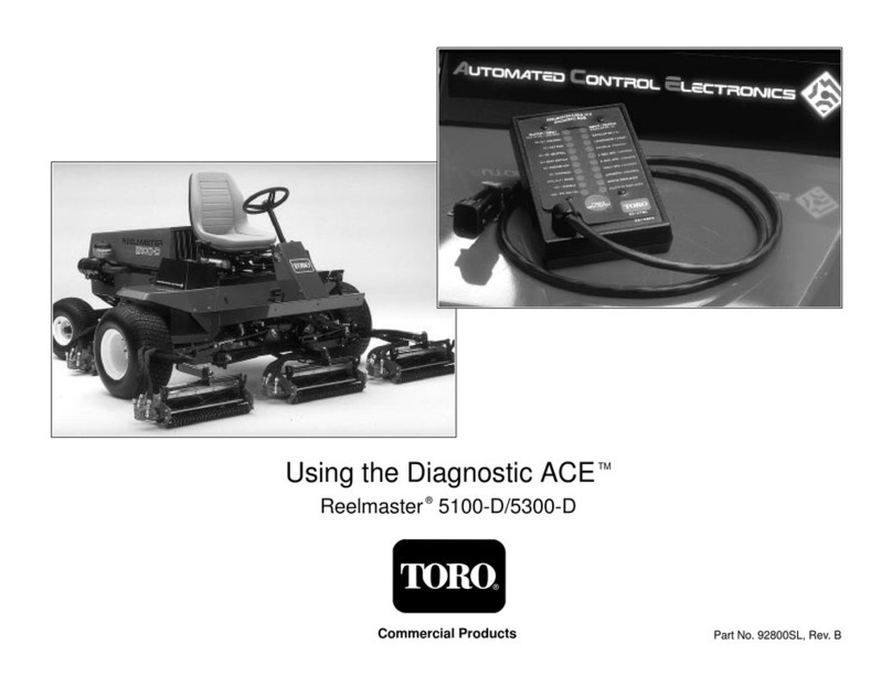 Toro Reelmaster 5100-D User manual