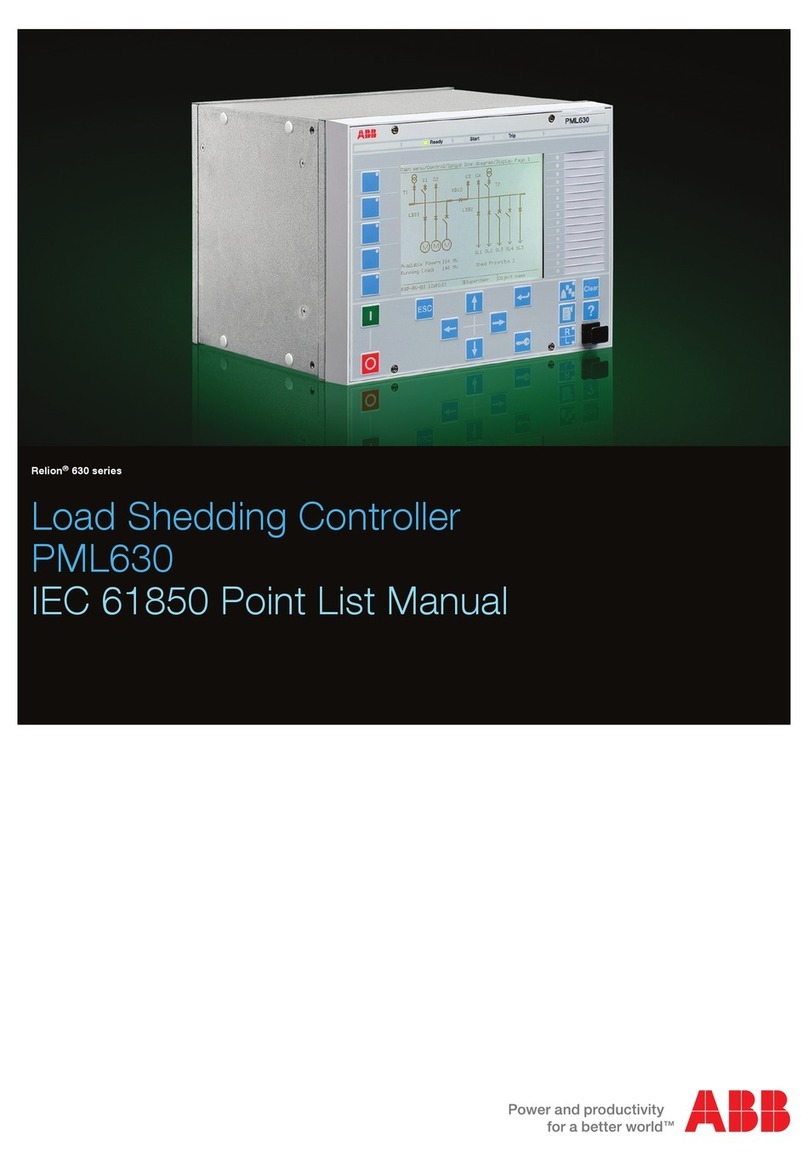 ABB Relion 630 Series User manual ABB Relion 630 Series User manual