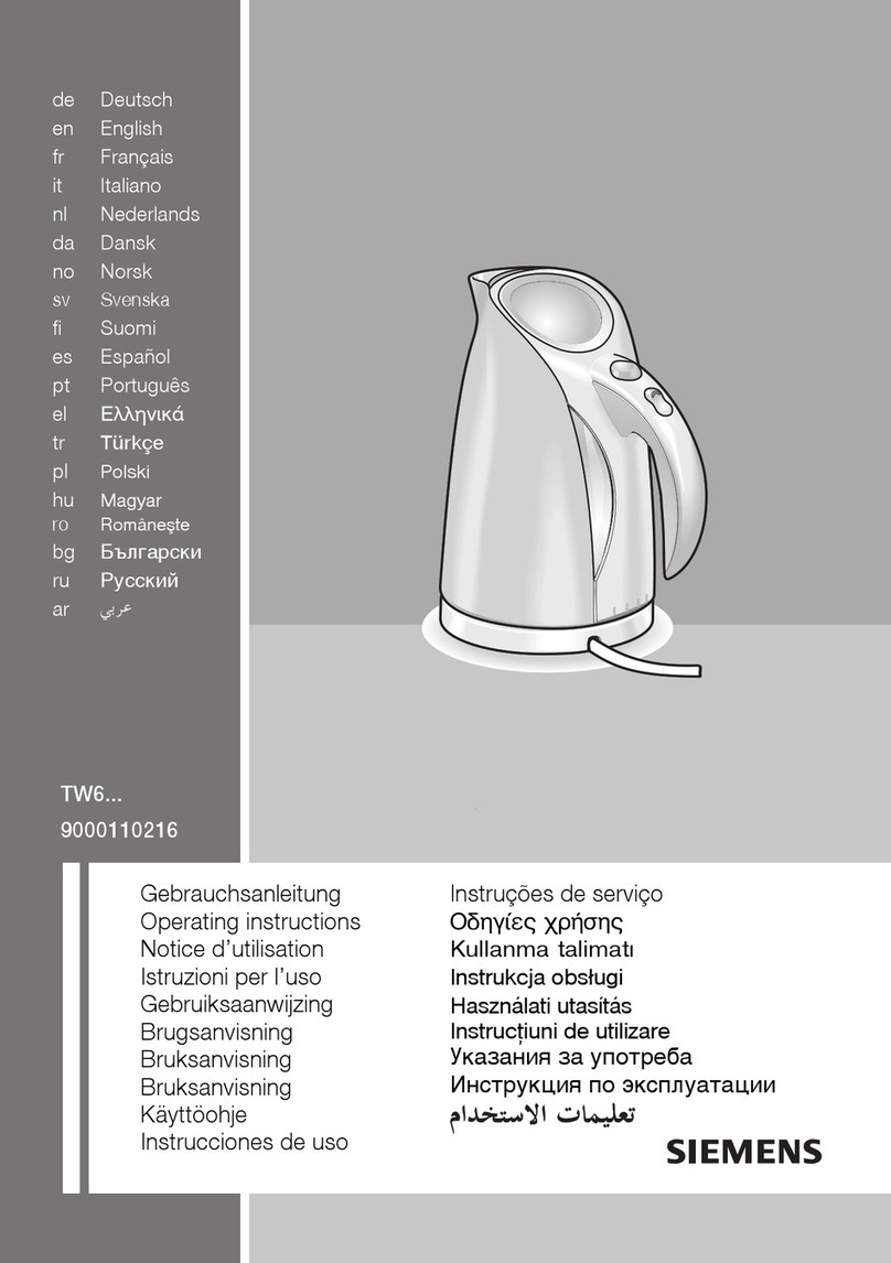 Siemens TW6 SERIES User manual Siemens TW6 SERIES User manual
