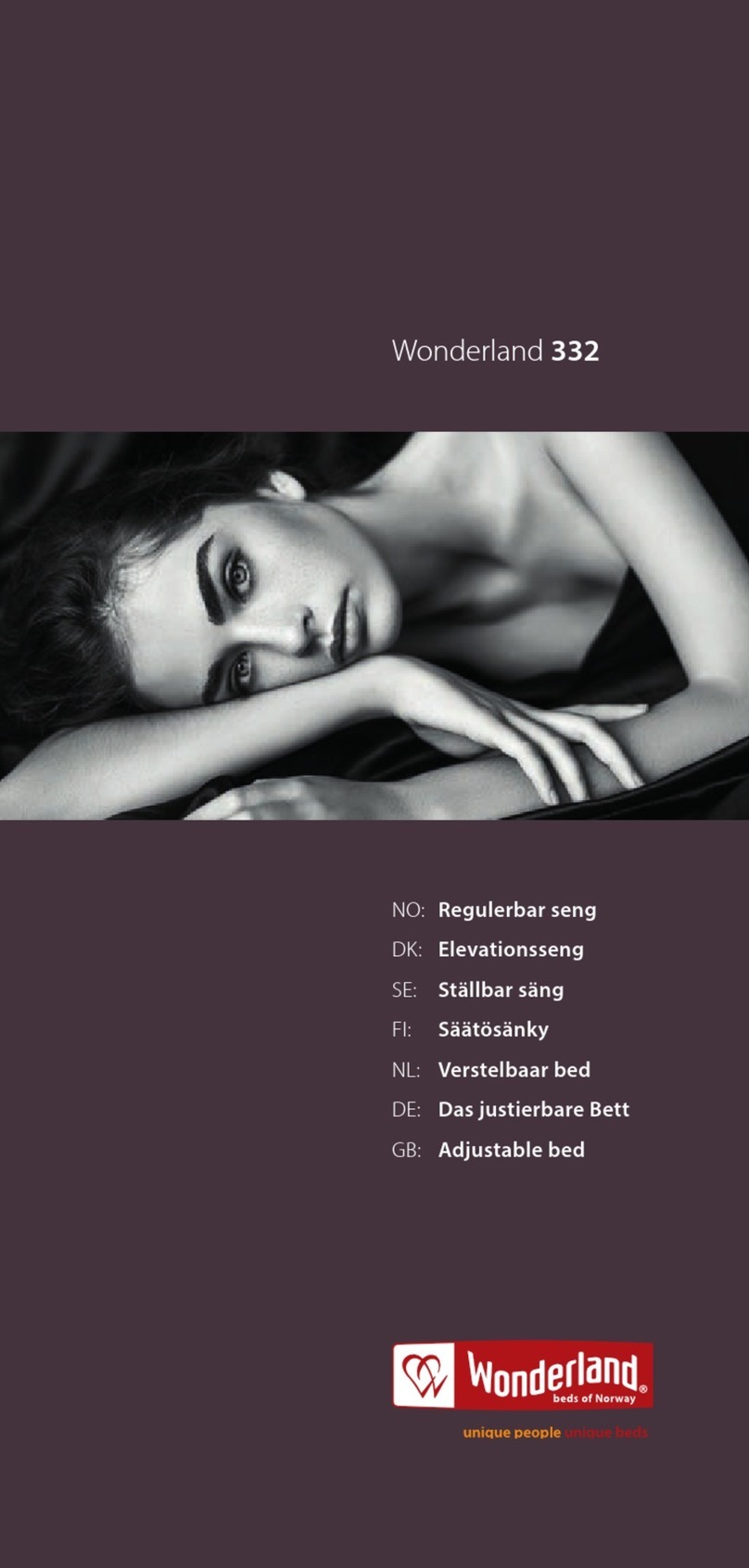 Wonderland 332 User manual