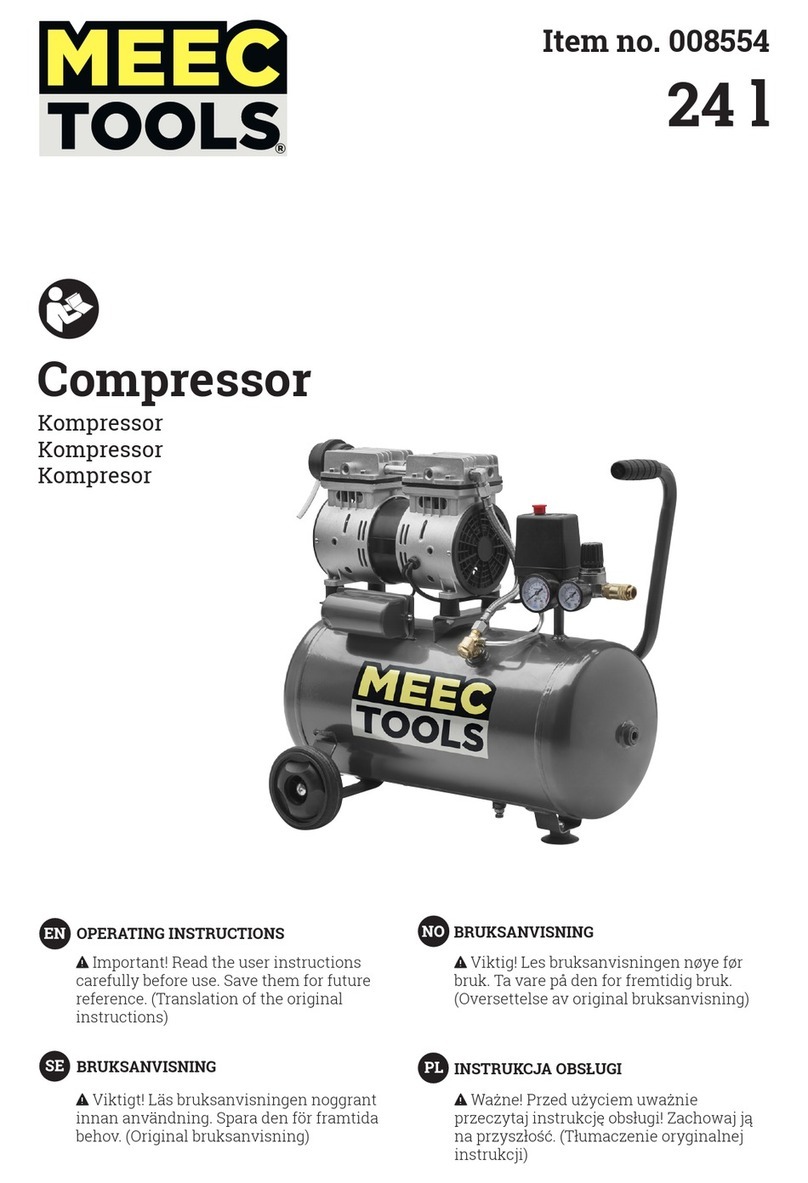 Meec tools 24 l operating instructions