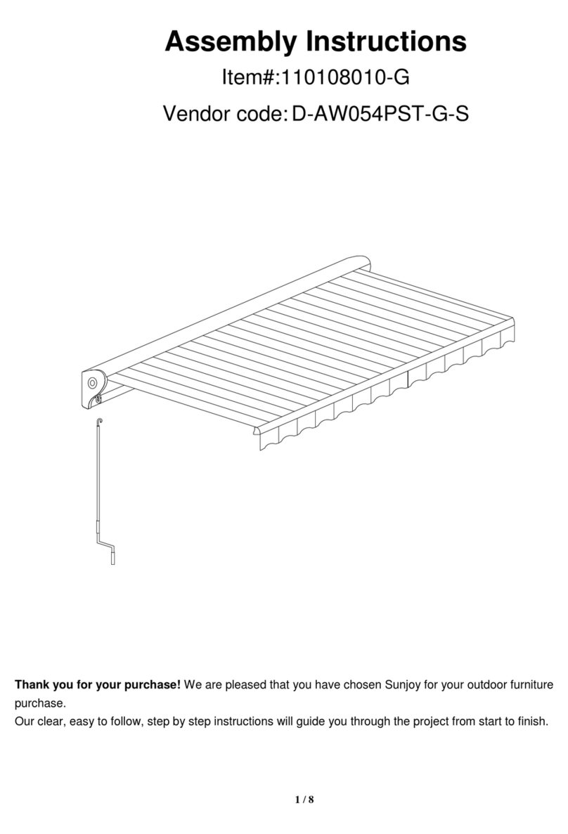 Sunjoy 110108010-G Assembly instructions