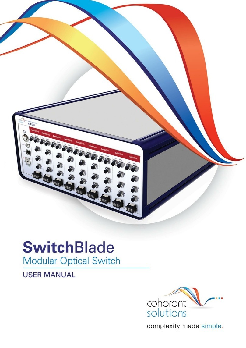 Coherent Solutions SwitchBlade user manual