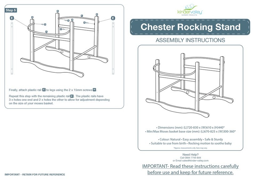 Kinder Valley Chester Rocking Stand Assembly instructions