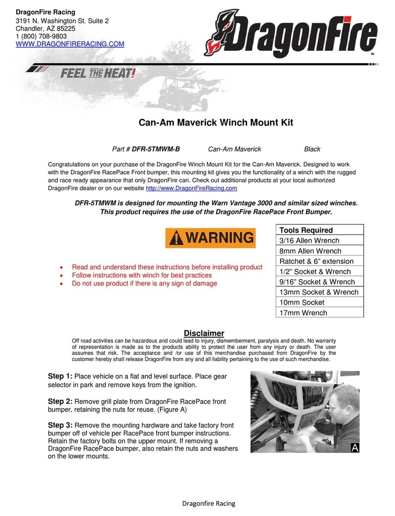 DRAGONFIRE DFR-5TMWM-B installation instructions