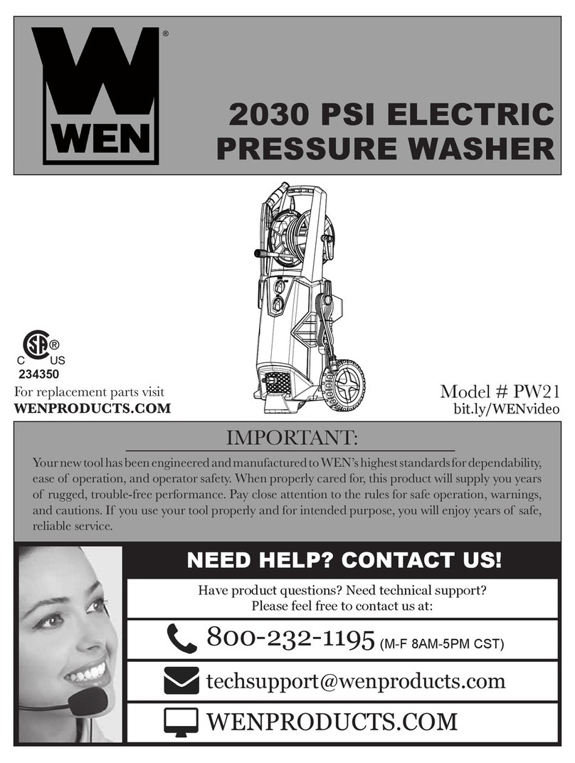 Wen PW21 manual