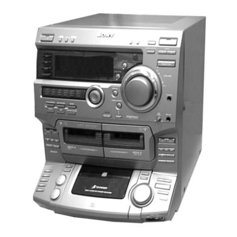 Sony HCD-DR7AV User manual
