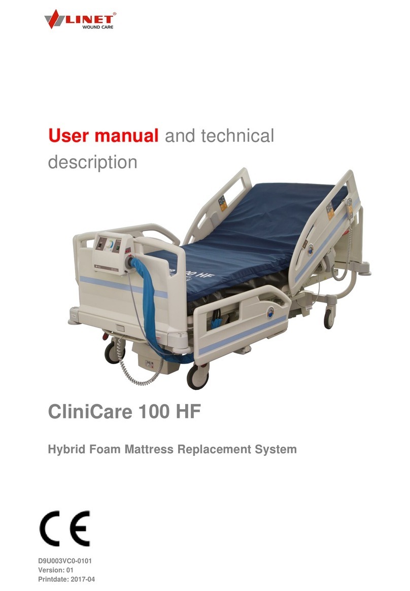 LINET CliniCare 100 HF user manual