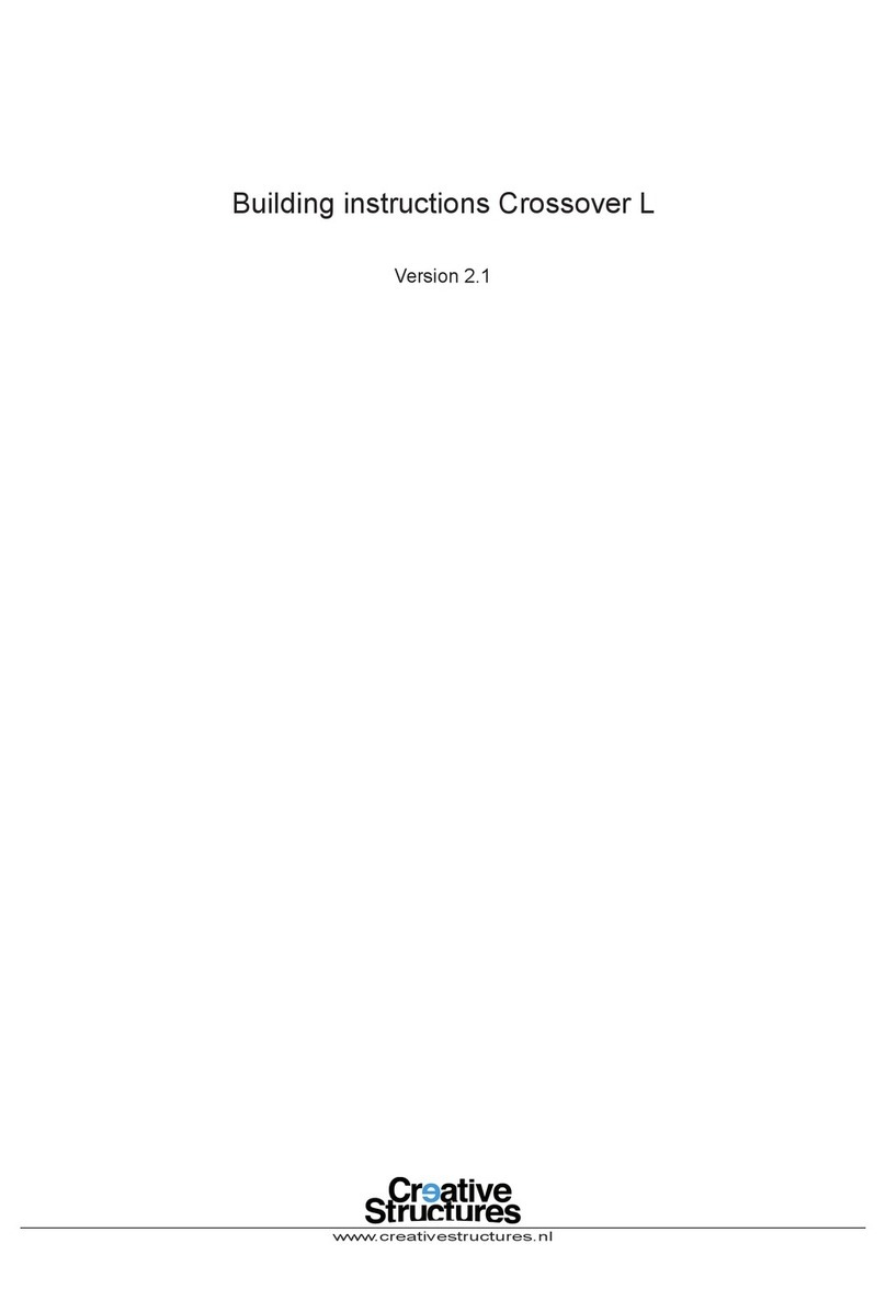 Creative Structures Crossover L Instruction Manual Creative Structures Crossover L Instruction Manual