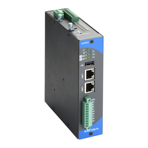 Moxa Technologies IA3341 User manual