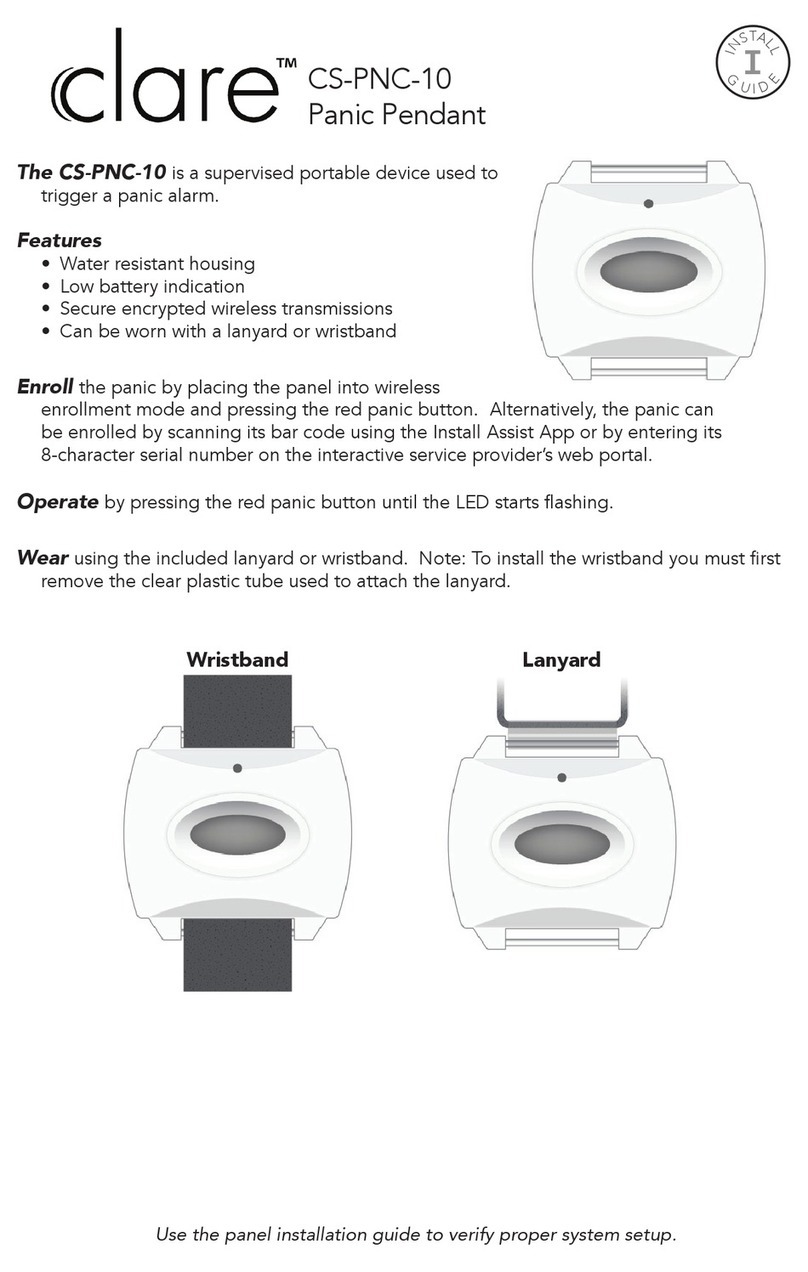 clare CS-PNC-10 User manual