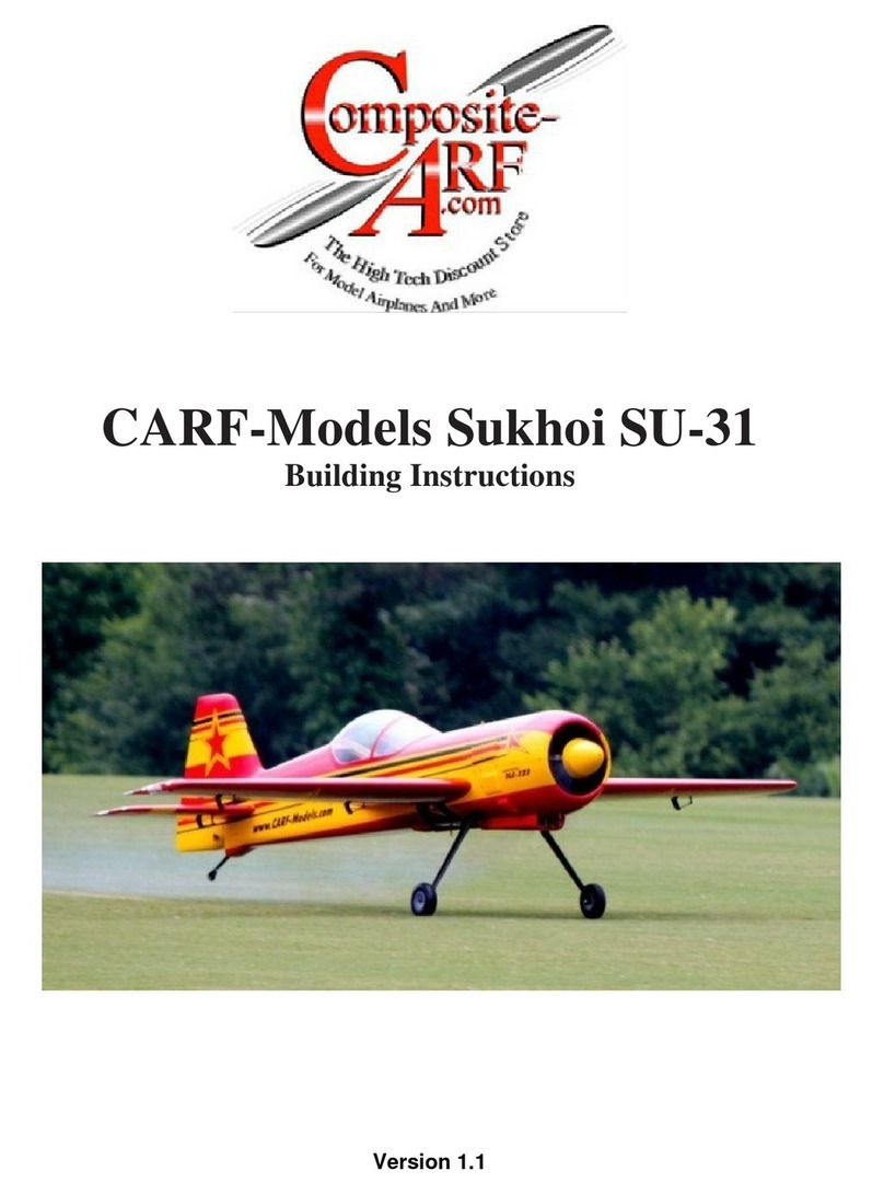Composite-ARF CARF-Models Sukhoi SU-31 Instruction Manual