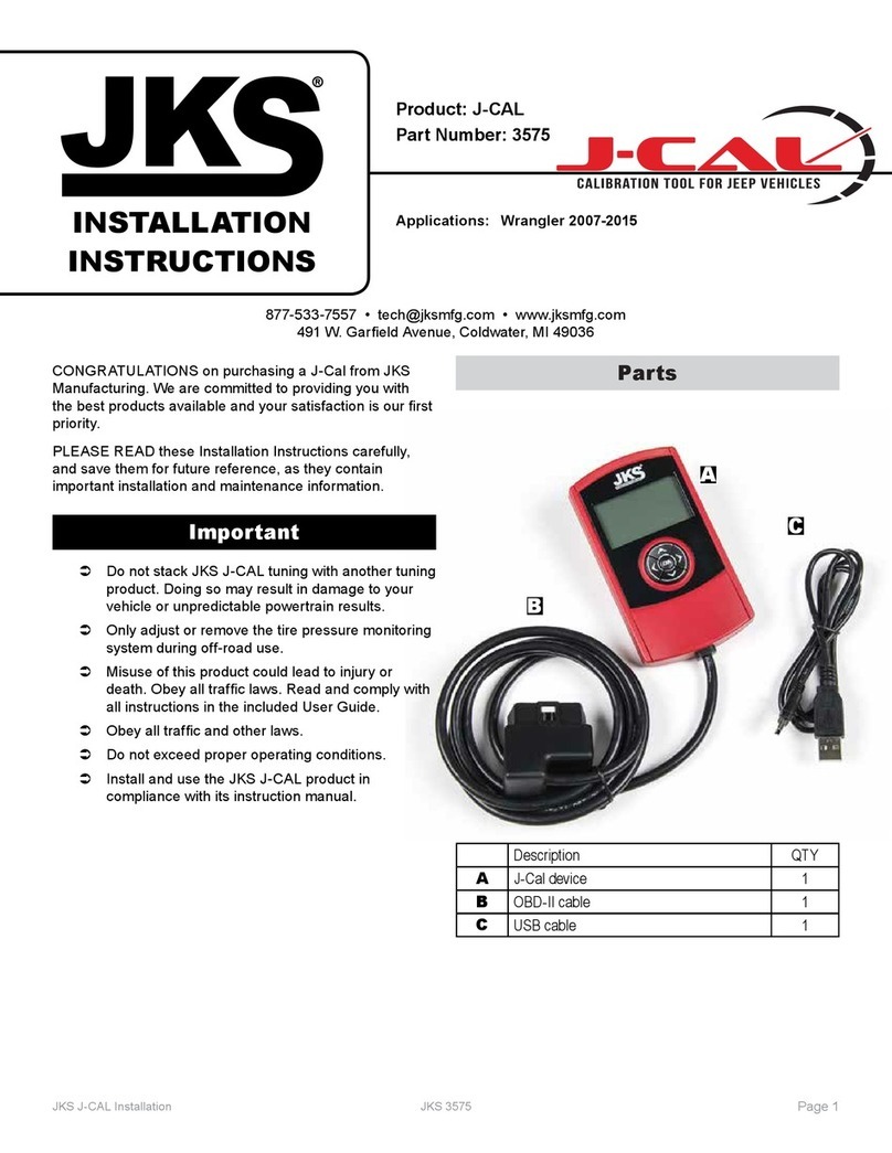 JKS J-CAL installation instructions