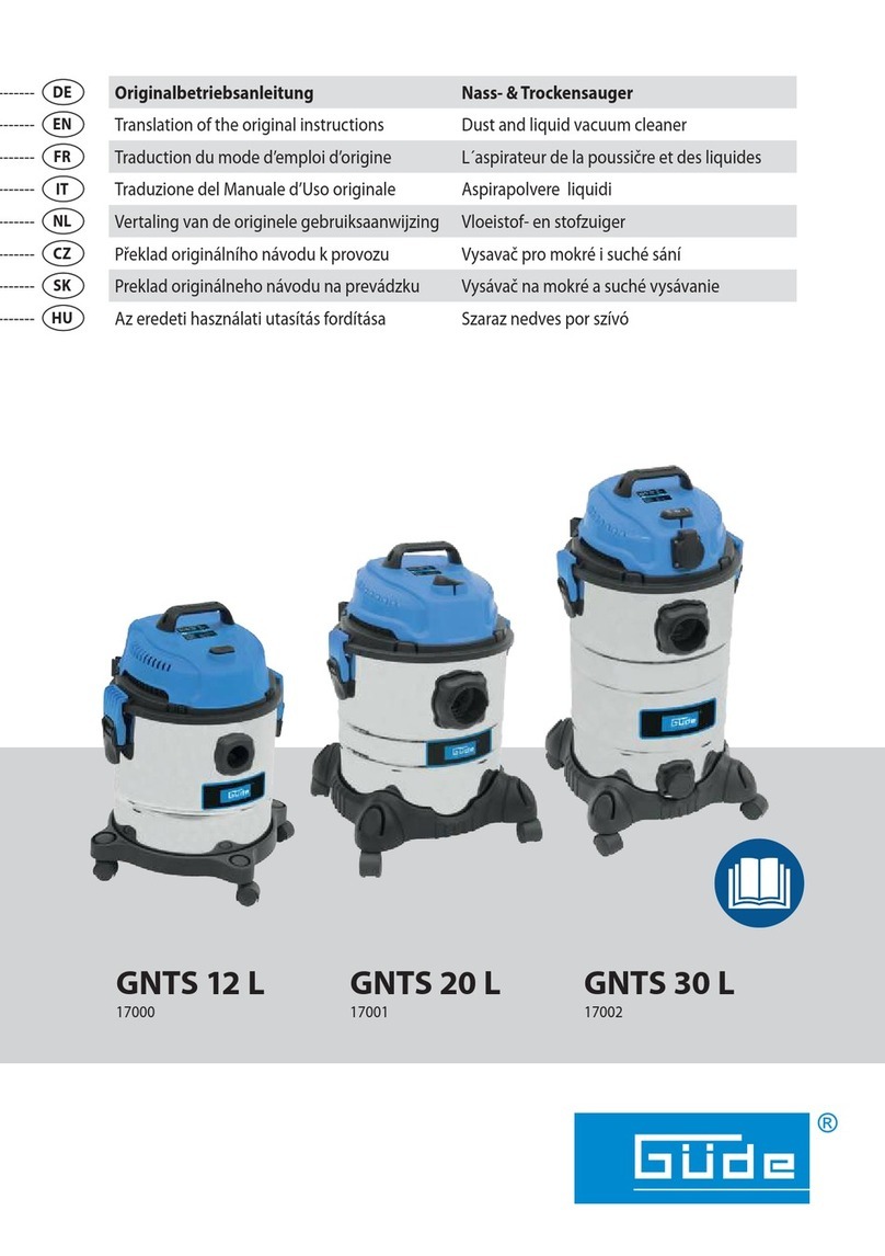 Gude GNTS 12 L Translation of the original instructions