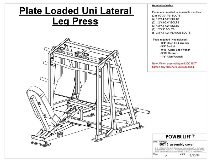 Power Lift 80745 Assembly notes