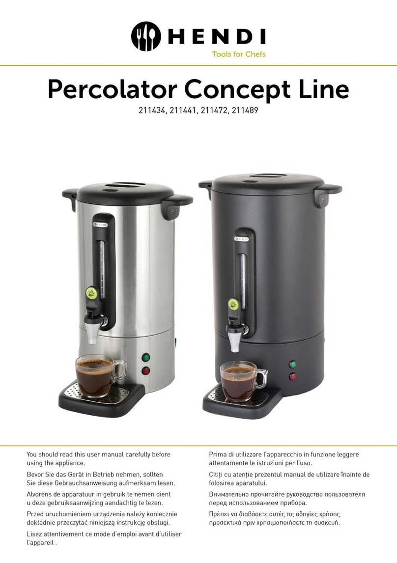 Hendi Concept Series manual