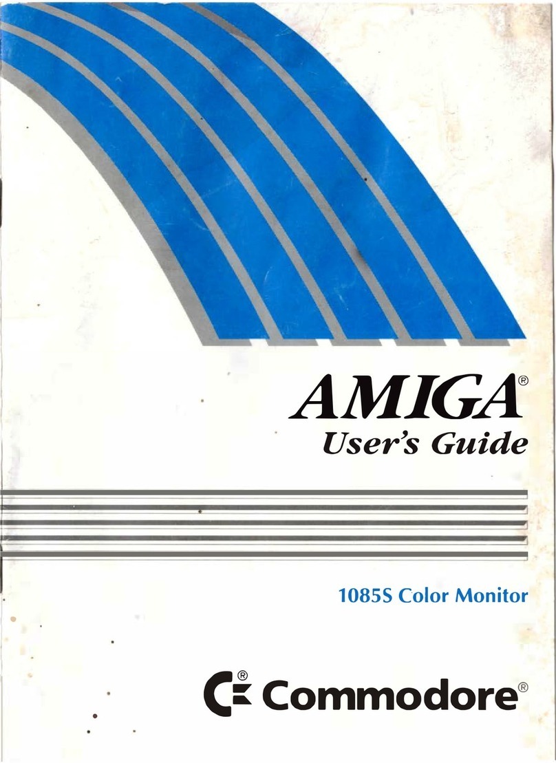 Commodore AMIGA 10855 User manual Commodore AMIGA 10855 User manual