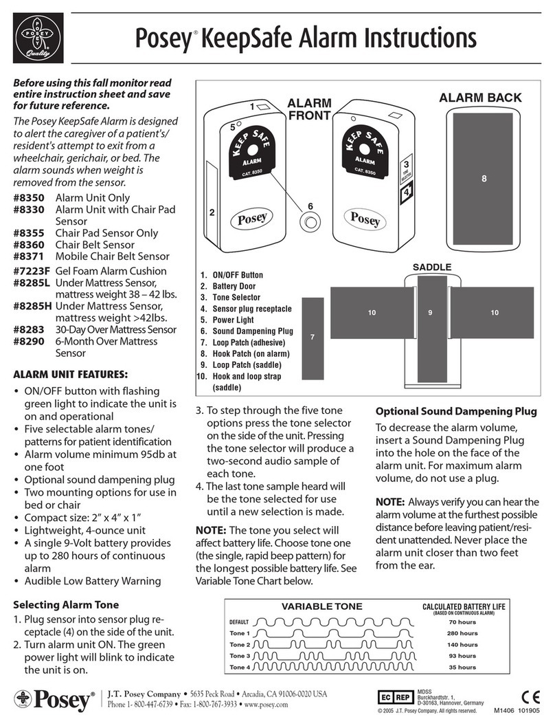 Posey KeepSafe User manual