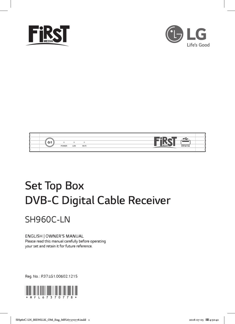 LG FiRST MEDIA SH960C-LN User manual