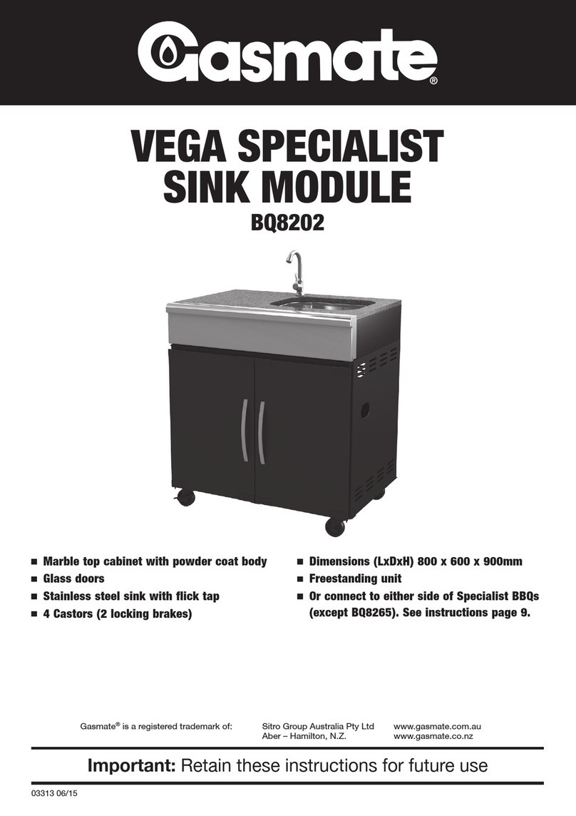 Gasmate BQ8202 instructions