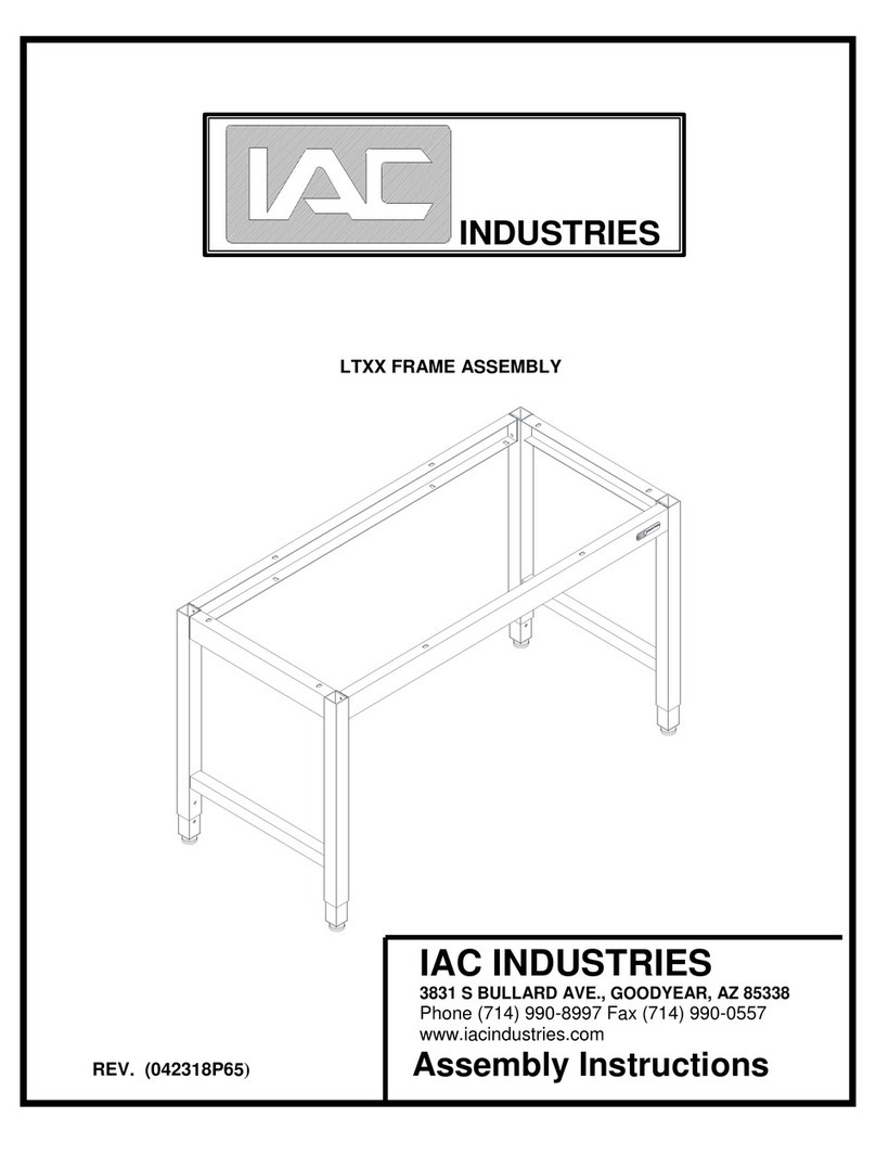 IAC INDUSTRIES LT Series Assembly instructions IAC INDUSTRIES LT Series Assembly instructions