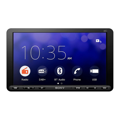 Sony XAV-AX8050D User manual