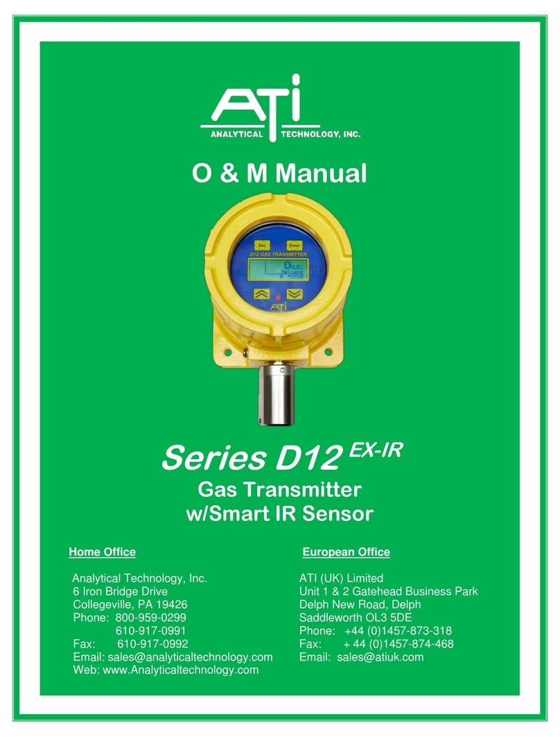 ATI Technologies D12 EX-IR Series O & M Manual
