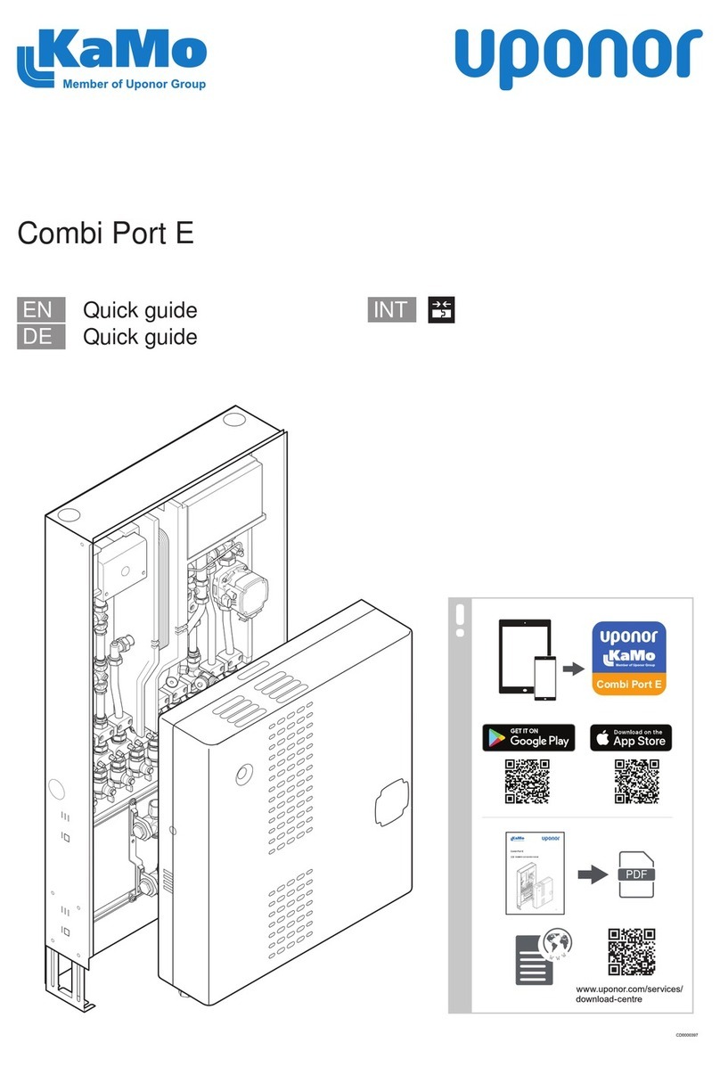 Uponor KaMo Combi Port E quick guide