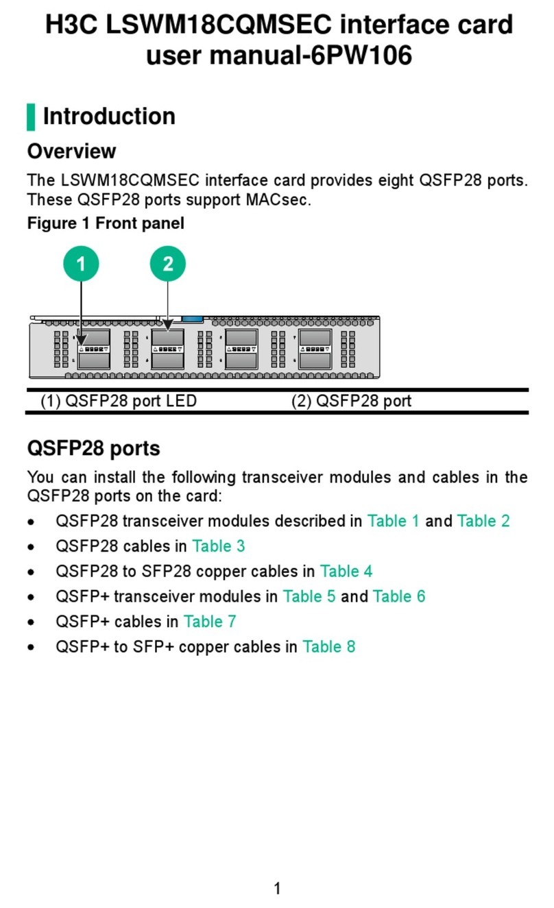 H3C LSWM18CQMSEC user manual
